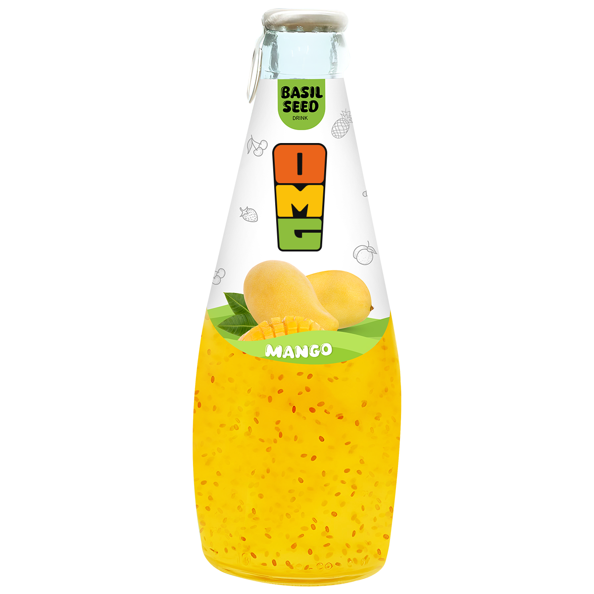 Basil Seed Drink – Mango